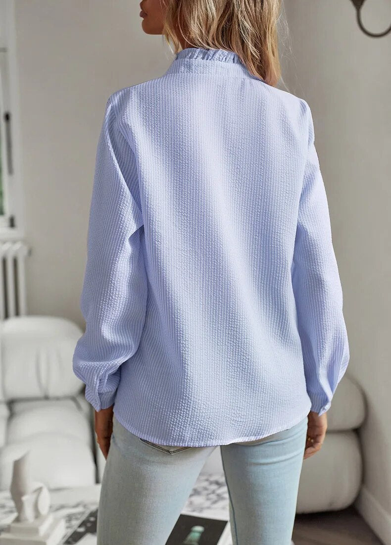Aurora | Ruffle blouse