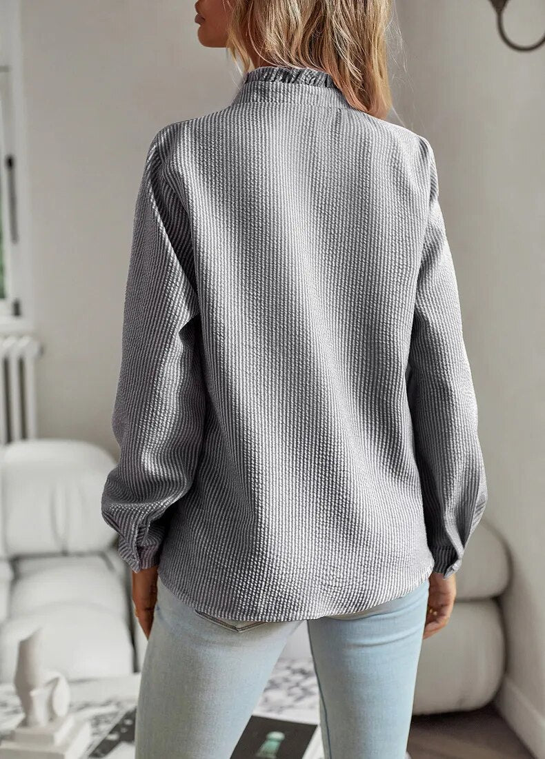 Aurora | Ruffle blouse