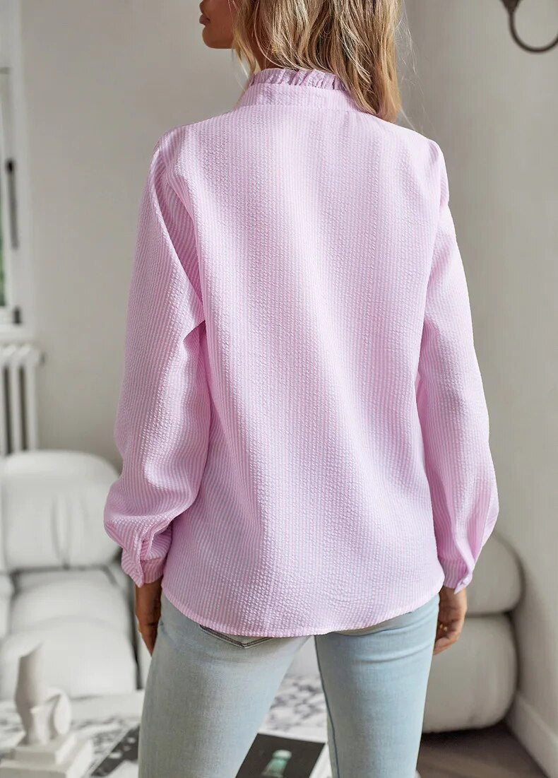 Aurora | Ruffle blouse