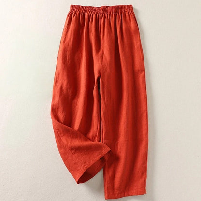 Amalia | Linen Relaxed Trousers
