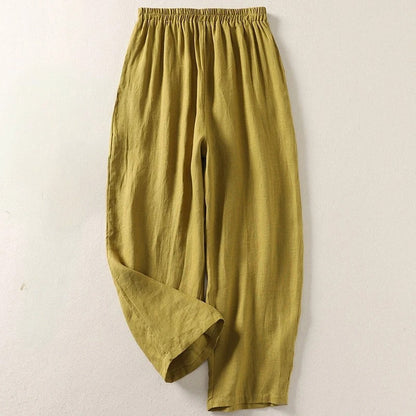 Amalia | Linen Relaxed Trousers