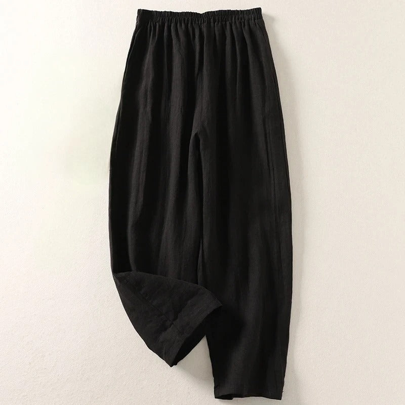 Amalia | Linen Relaxed Trousers