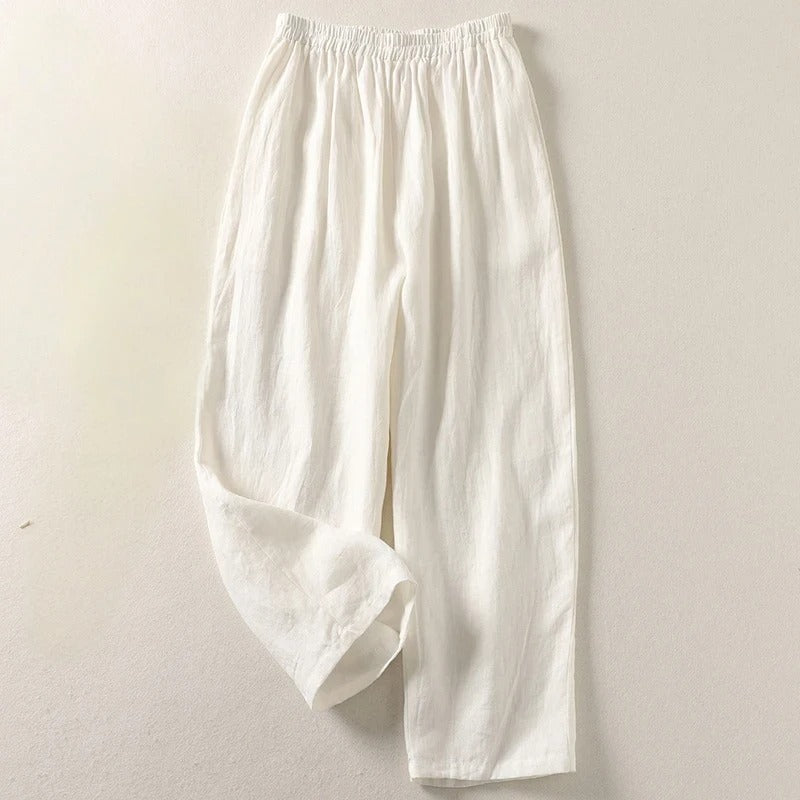 Amalia | Linen Relaxed Trousers
