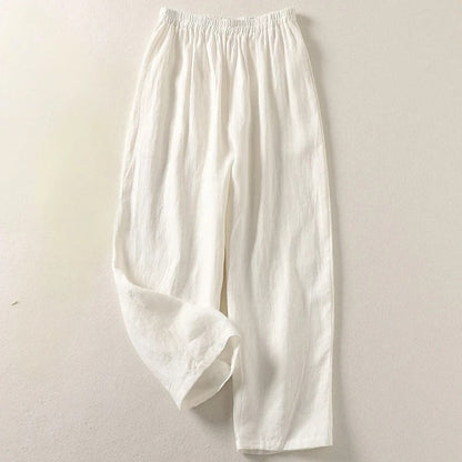 Amalia | Linen Relaxed Trousers