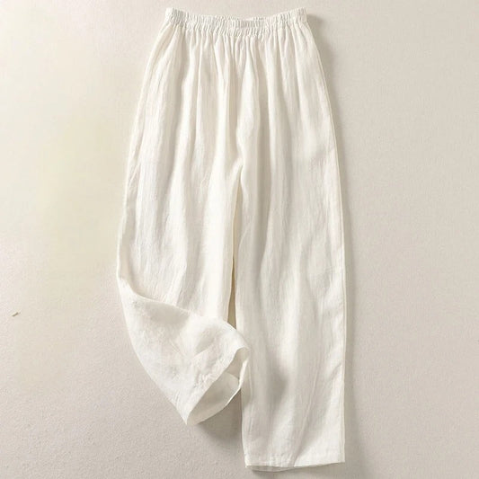 Amalia | Linen Relaxed Trousers