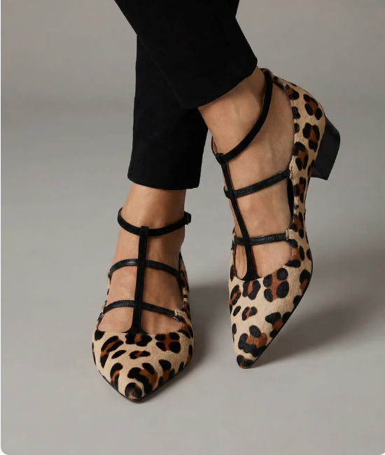 Brielle | Leopard Ballet Heels