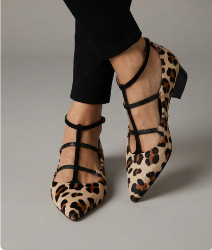 Brielle | Leopard Ballet Heels