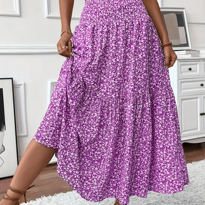 Elena | Floral Skirt