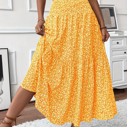 Elena | Floral Skirt