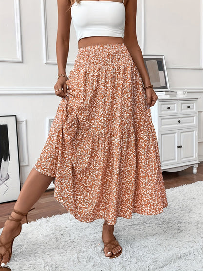 Elena | Floral Skirt