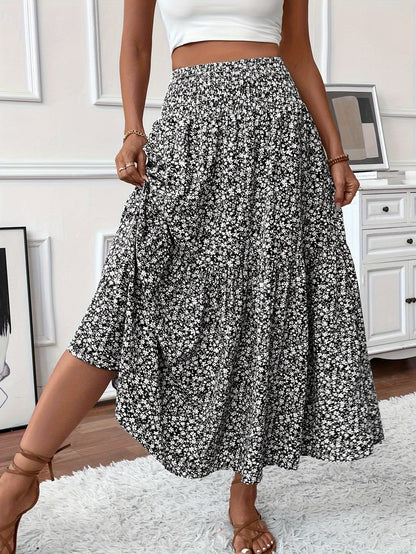 Elena | Floral Skirt