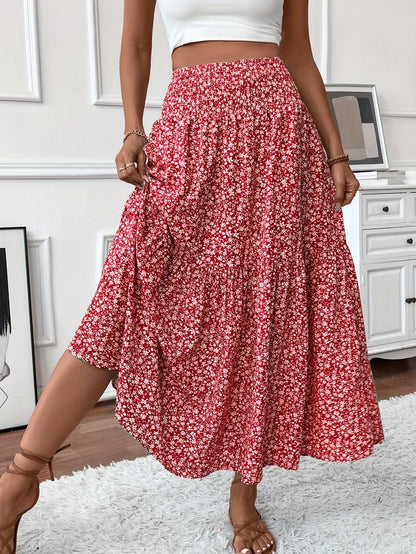 Elena | Floral Skirt
