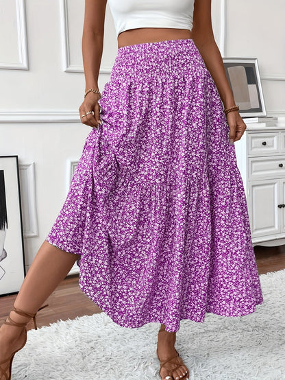Elena | Floral Skirt