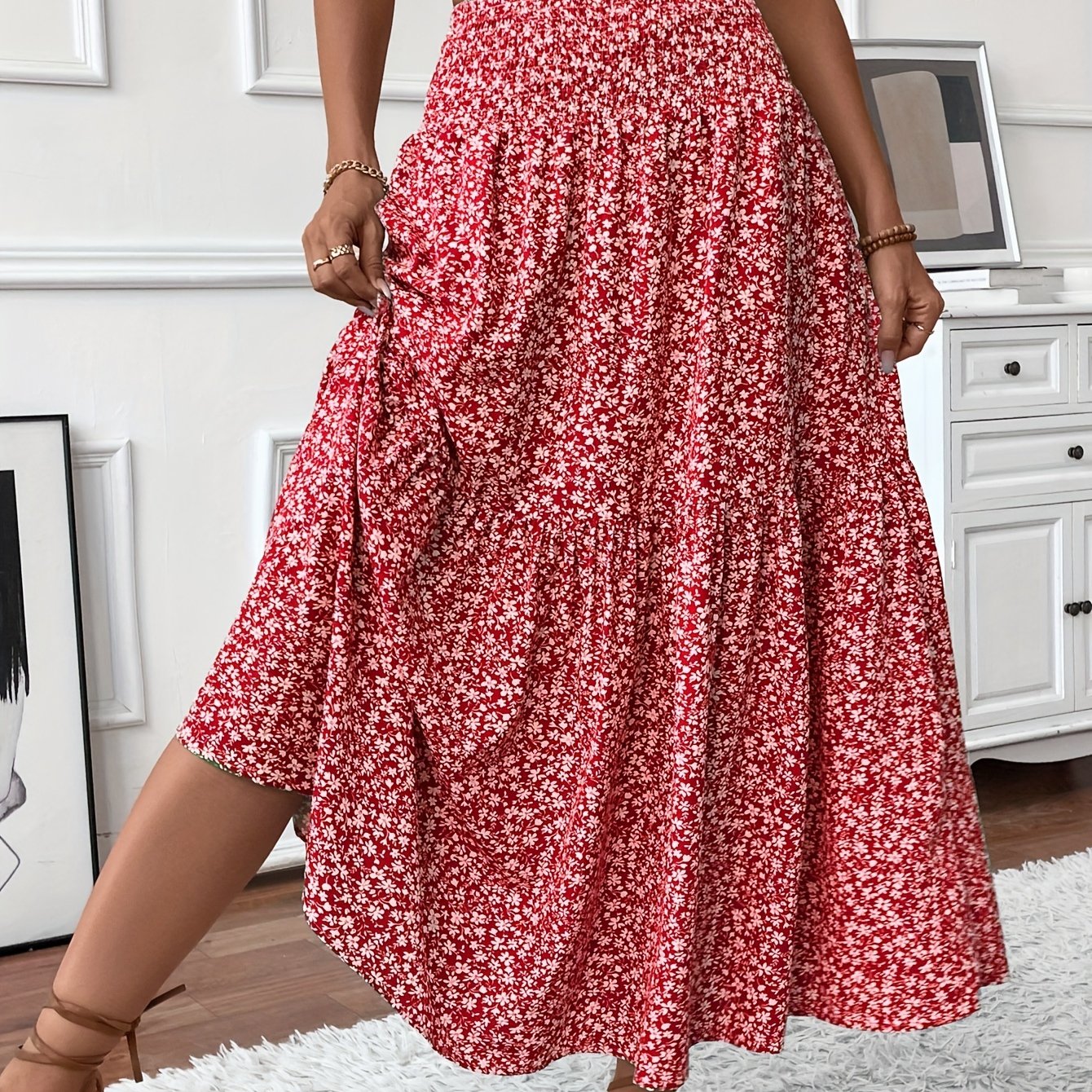 Elena | Floral Skirt