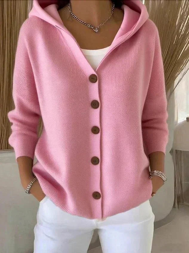 Fleur | Sophisticated Long Sleeve Cotton Cardigan