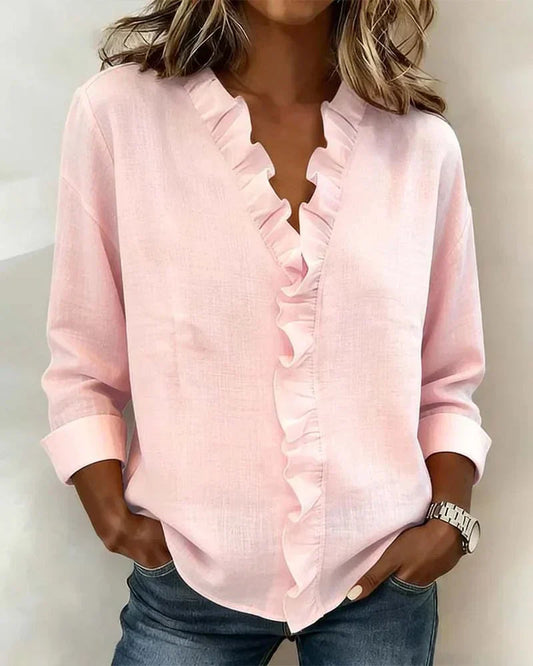 Indie | Blouse with Ruffles