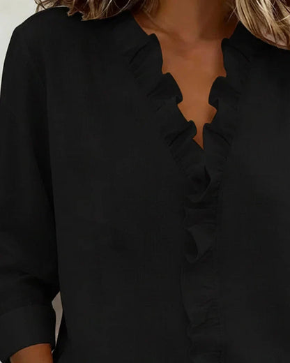 Indie | Blouse with Ruffles