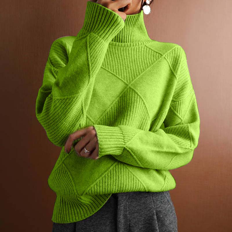 Kylie | Turtleneck Knit Sweater