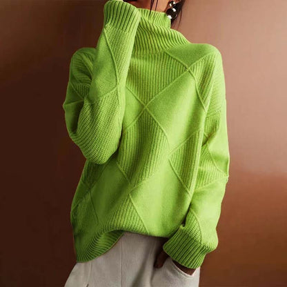 Kylie | Turtleneck Knit Sweater