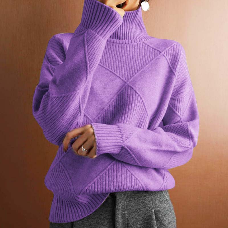 Kylie | Turtleneck Knit Sweater