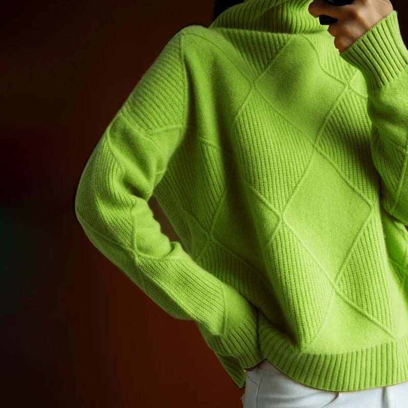 Kylie | Turtleneck Knit Sweater
