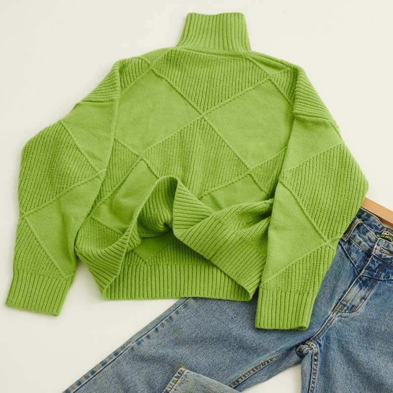 Kylie | Turtleneck Knit Sweater