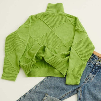 Kylie | Turtleneck Knit Sweater