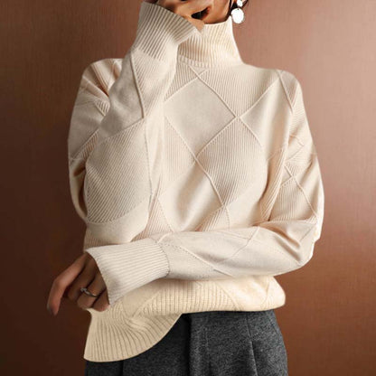 Kylie | Turtleneck Knit Sweater
