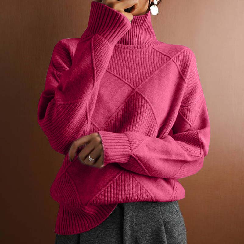 Kylie | Turtleneck Knit Sweater