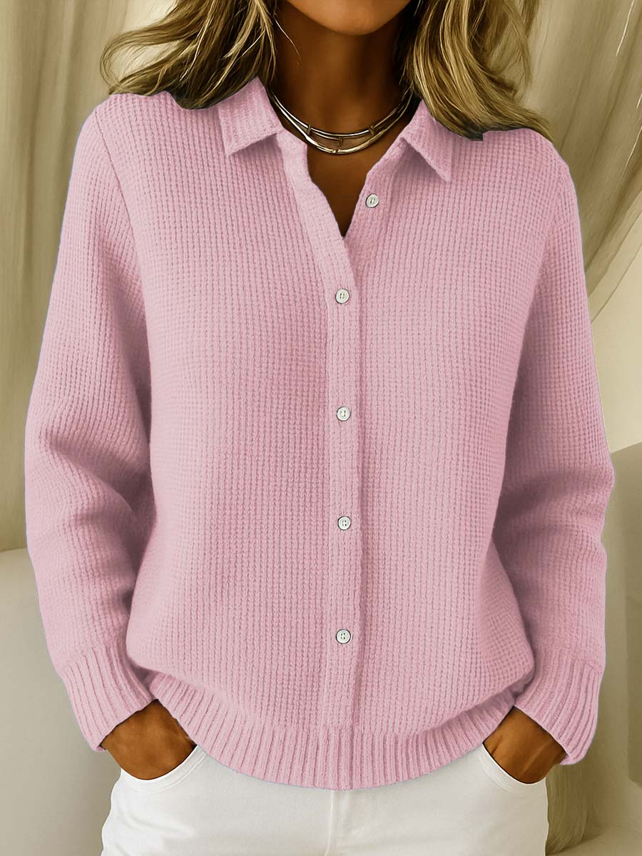 Maeve | Classic knitted button cardigan