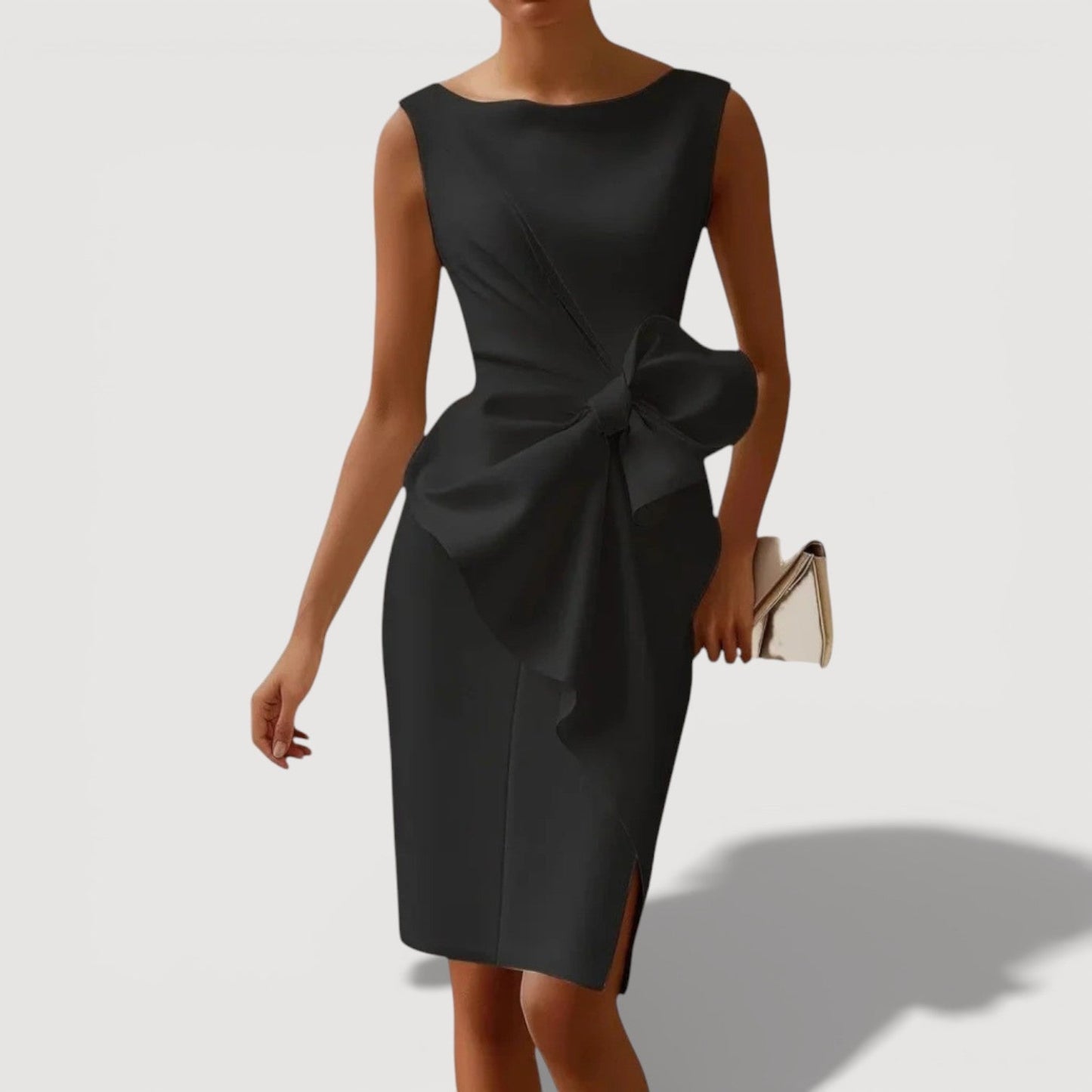 Quinn | Sculpted midi dress