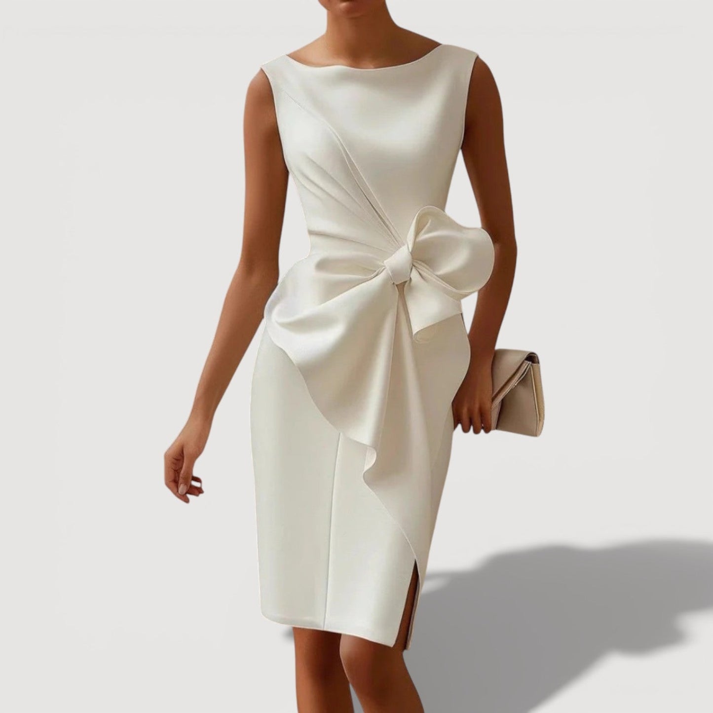 Quinn | Sculpted midi dress
