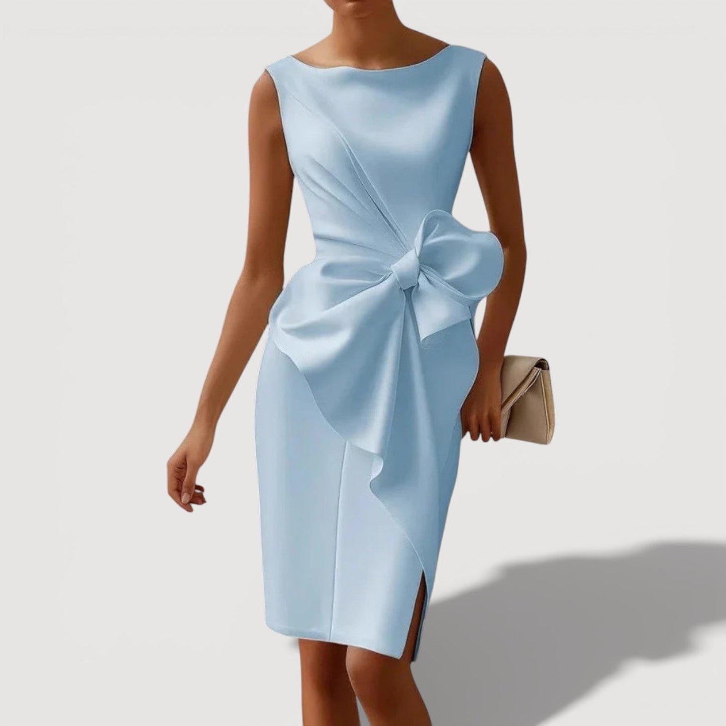 Quinn | Sculpted midi dress
