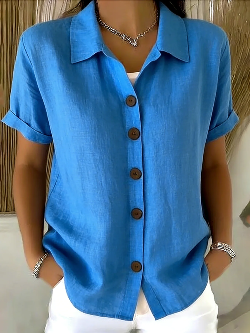 Zara | Button blouse